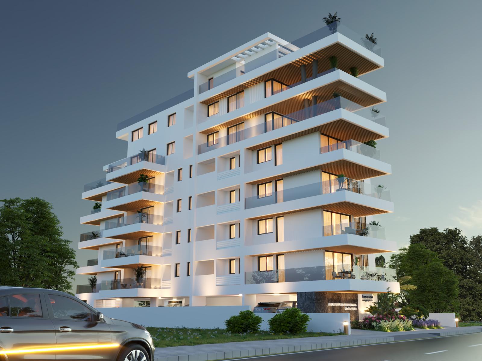 3 dormitorios Apartamento en Larnaca, Larnaka, Chipre No. 23295