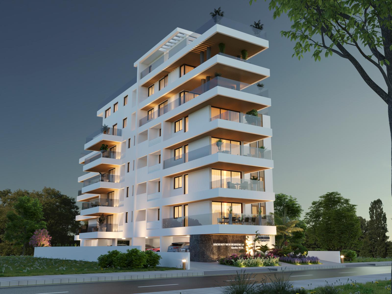 3 dormitorios Apartamento en Larnaca, Larnaka, Chipre No. 23295