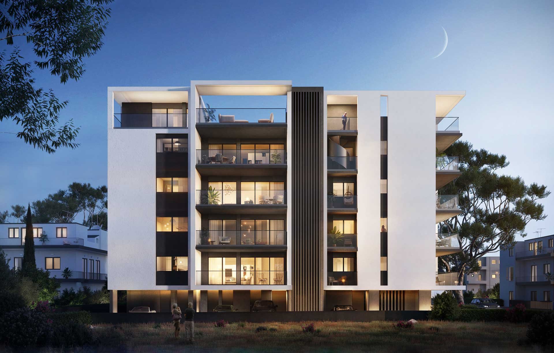 2 bedrooms Apartment in Nicosia, Cyprus No. 23750