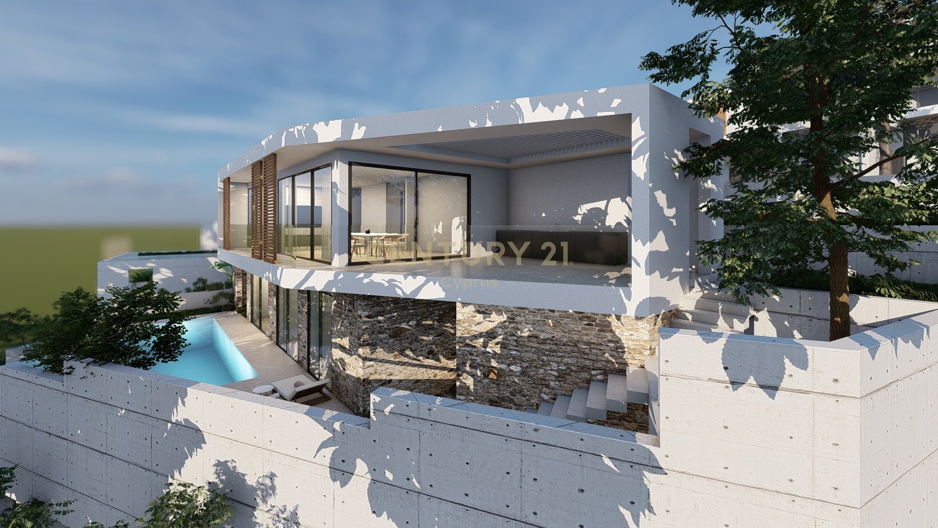 3 bedrooms Villa in Geroskípou, Paphos, Cyprus No. 54306