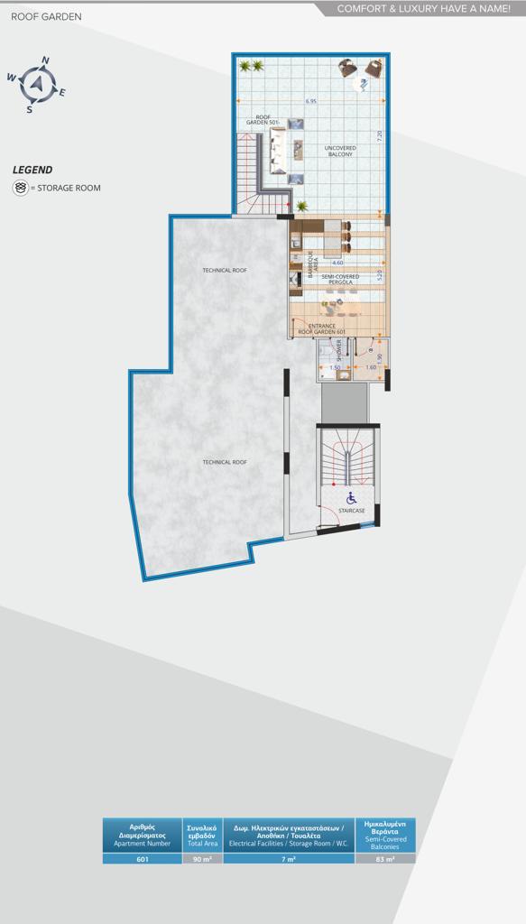 3 bedrooms Apartment in Larnaca, Larnaka, Cyprus No. 23320