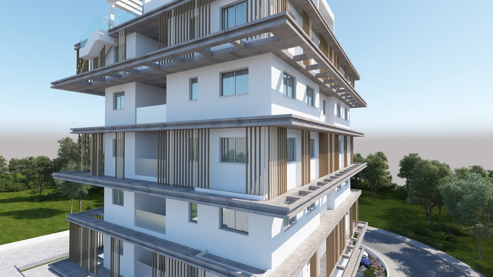 2 bedrooms Apartment in Larnaca, Larnaka, Cyprus No. 34047