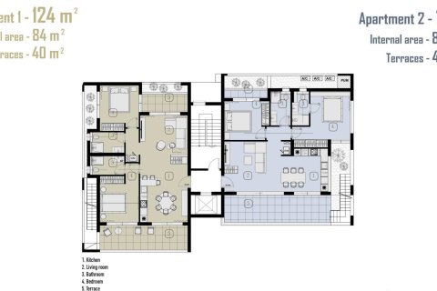 2 dormitorios Apartamento en Kato Paphos, Paphos,  No. 56340 12