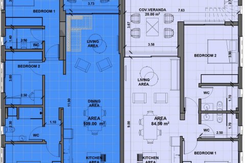 3 bedrooms Penthouse in Geroskípou, Paphos,  No. 57244 7