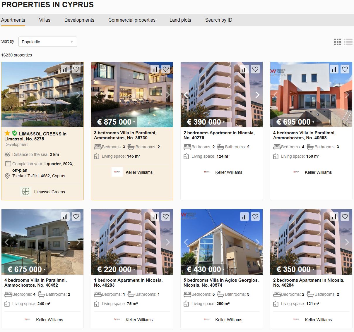 Properties with Priority+
