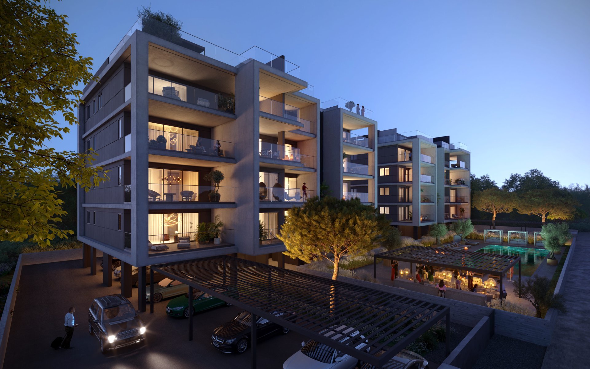 3 chambres Penthouse à Germasogeia, Limassol, Chypre No. 24080
