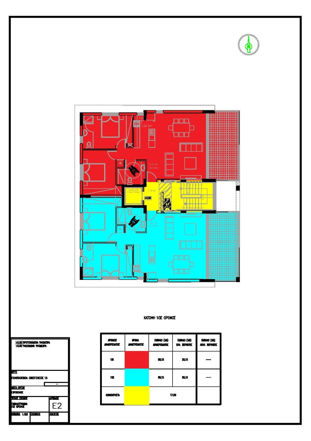 2 bedrooms Apartment in Nicosia, Cyprus No. 23367