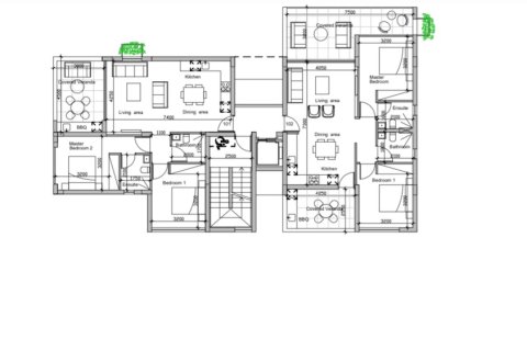 2 dormitorios Apartamento en Paphos, Chipre No. 57452