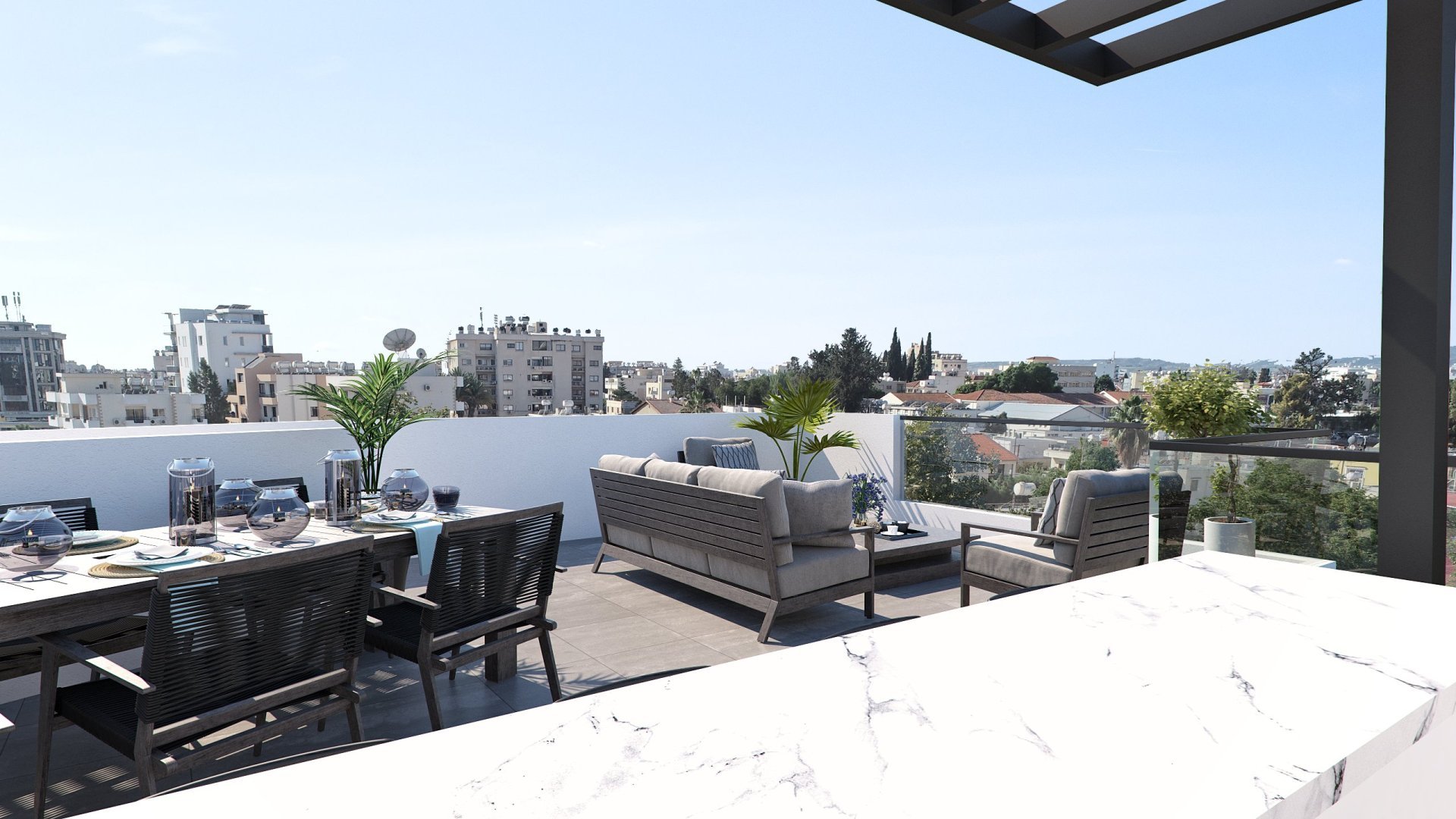 3 bedrooms Penthouse in Larnaca, Larnaka, Cyprus No. 34035