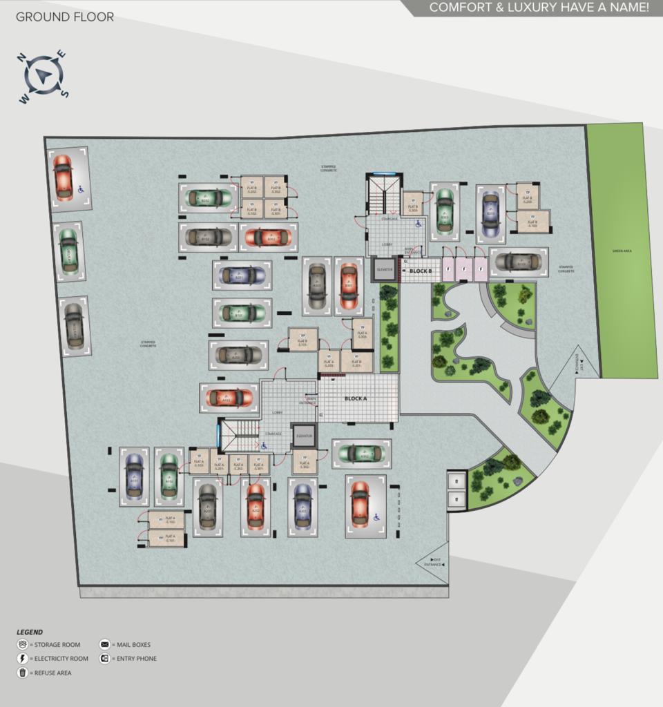 2 bedrooms Apartment in Larnaca, Larnaka, Cyprus No. 23328