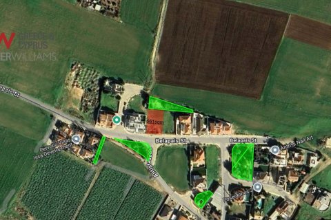 661m2 Terreno en Pervolia, Larnaka, Chipre No. 56772