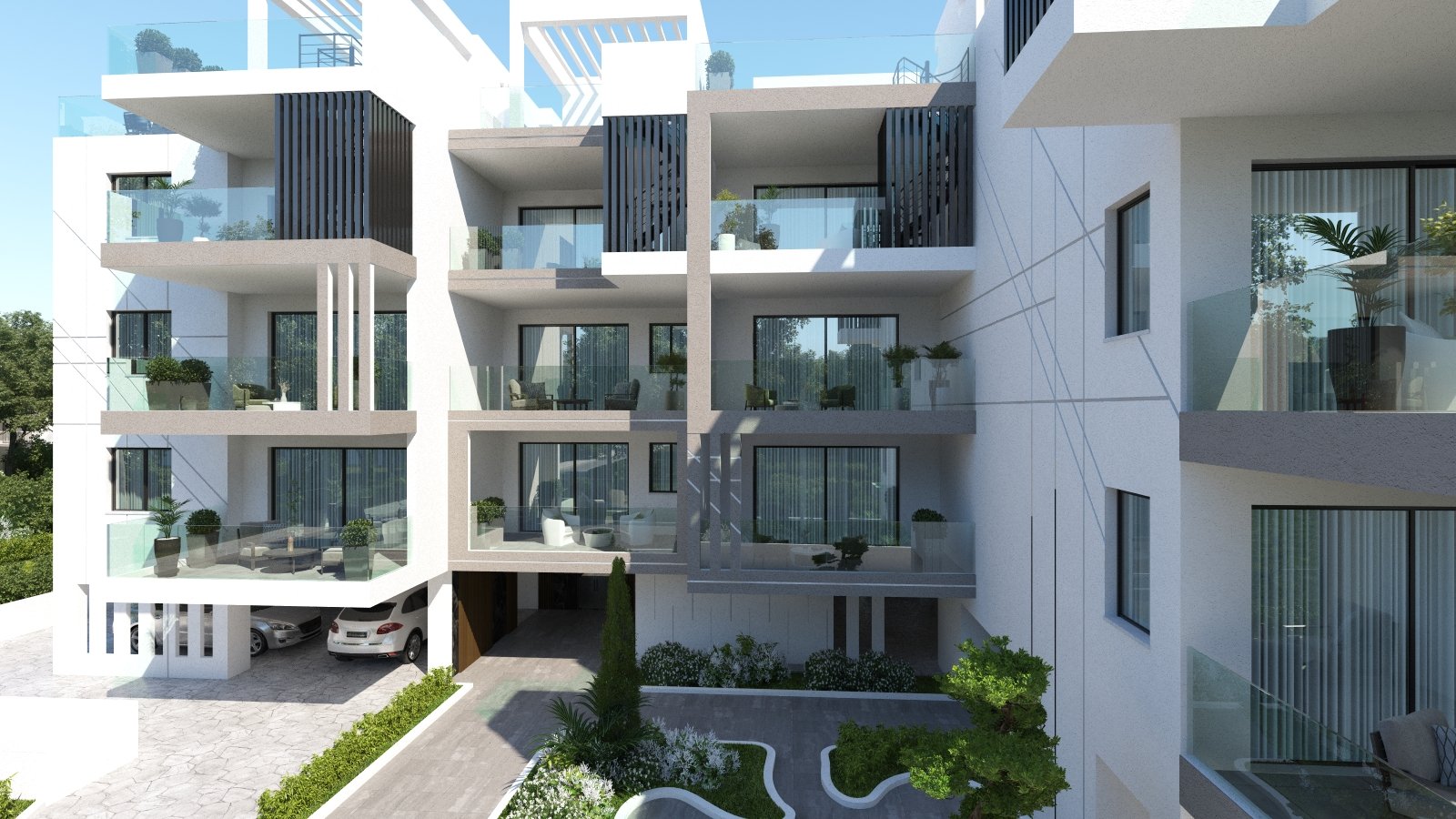 2 bedrooms Apartment in Larnaca, Larnaka, Cyprus No. 23325