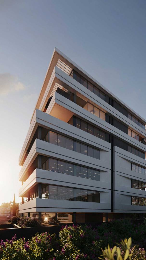 123.2m2 Oficina en Mesa Geitonia, Limassol, Chipre No. 23507