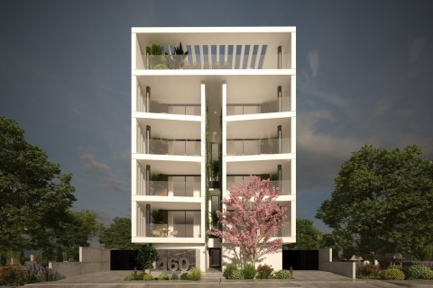 Квартира с 1 спальней в Строволос, Никосия, Кипр № 53767