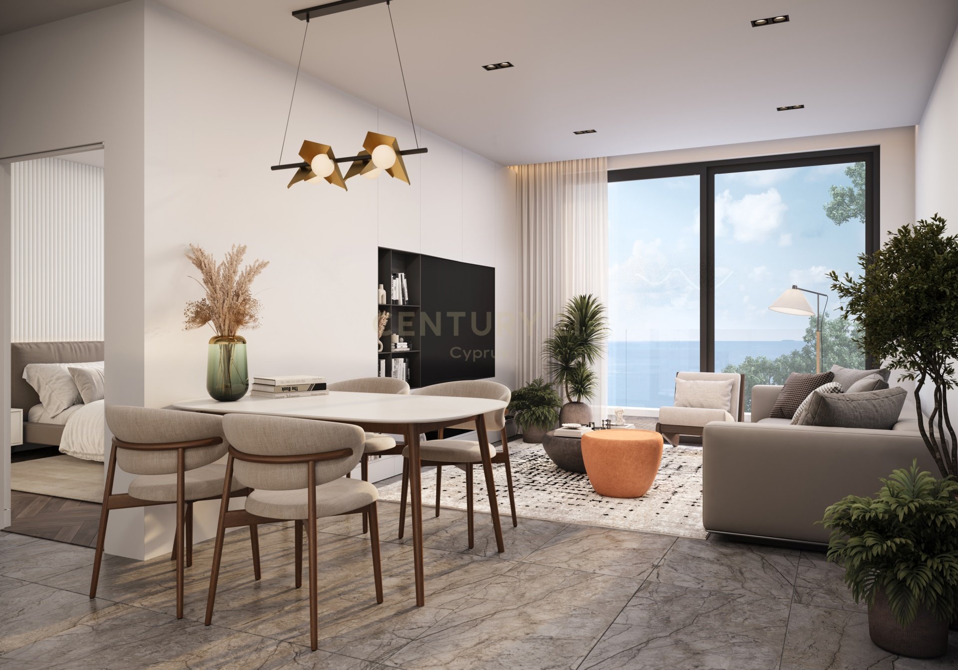 2 bedrooms Apartment in Geroskípou, Paphos, Cyprus No. 54443
