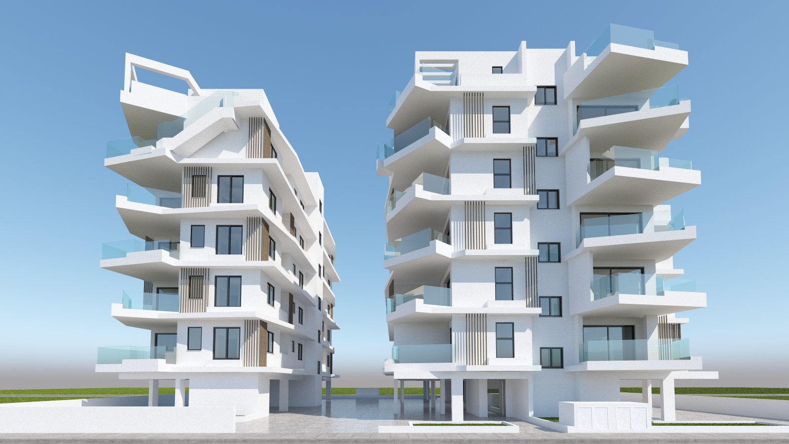 2 bedrooms Apartment in Larnaca, Larnaka, Cyprus No. 23351