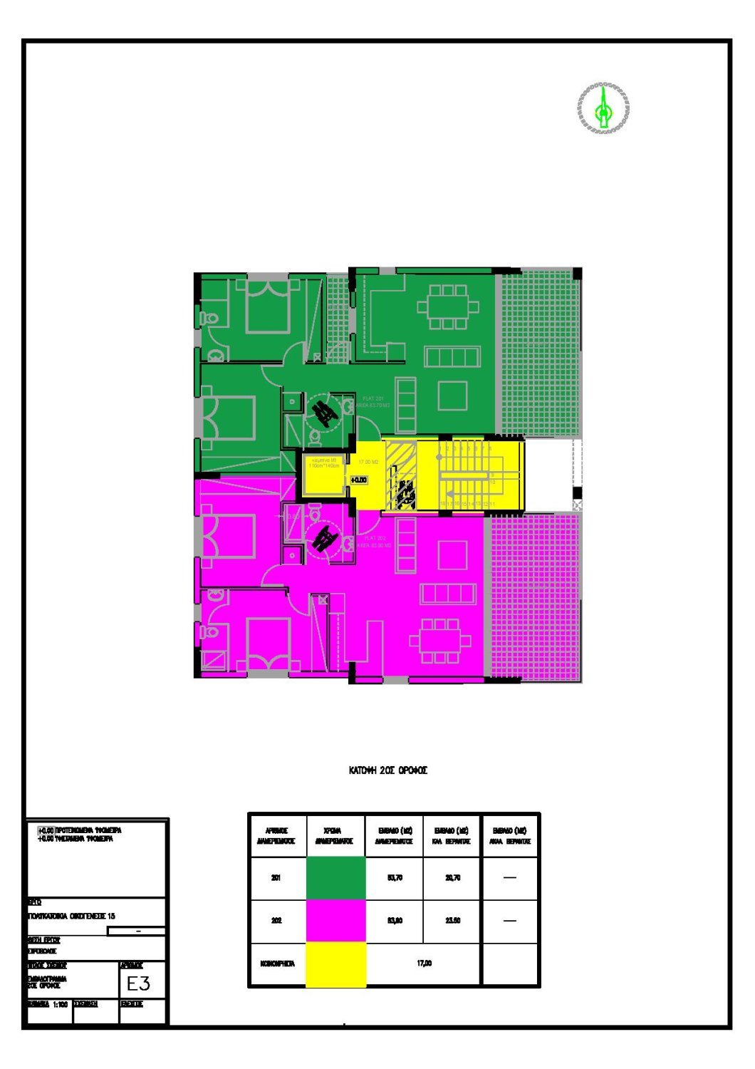 2 dormitorios Apartamento en Nicosia, Chipre No. 23368