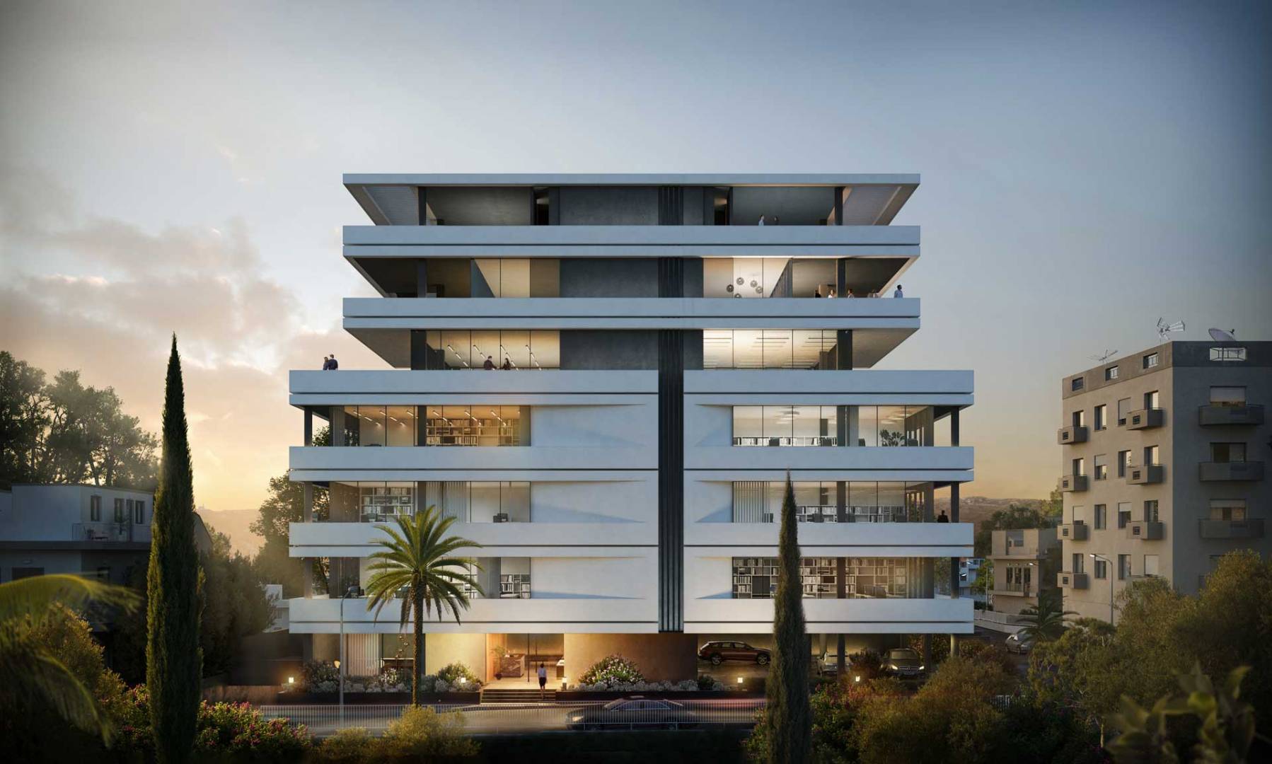 104.7m2 Oficina en Mesa Geitonia, Limassol, Chipre No. 23505