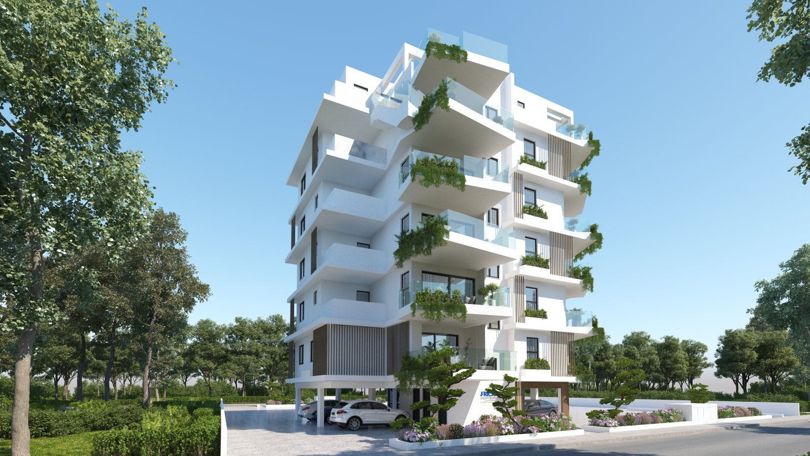 2 bedrooms Apartment in Larnaca, Larnaka, Cyprus No. 34040