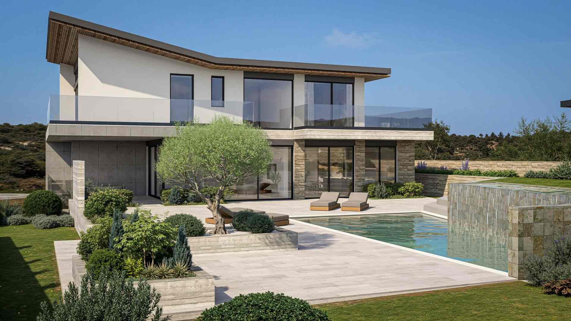 Вилла с 4 спальнями в Aphrodite Hills, Куклия, Пафос, Кипр № 56341