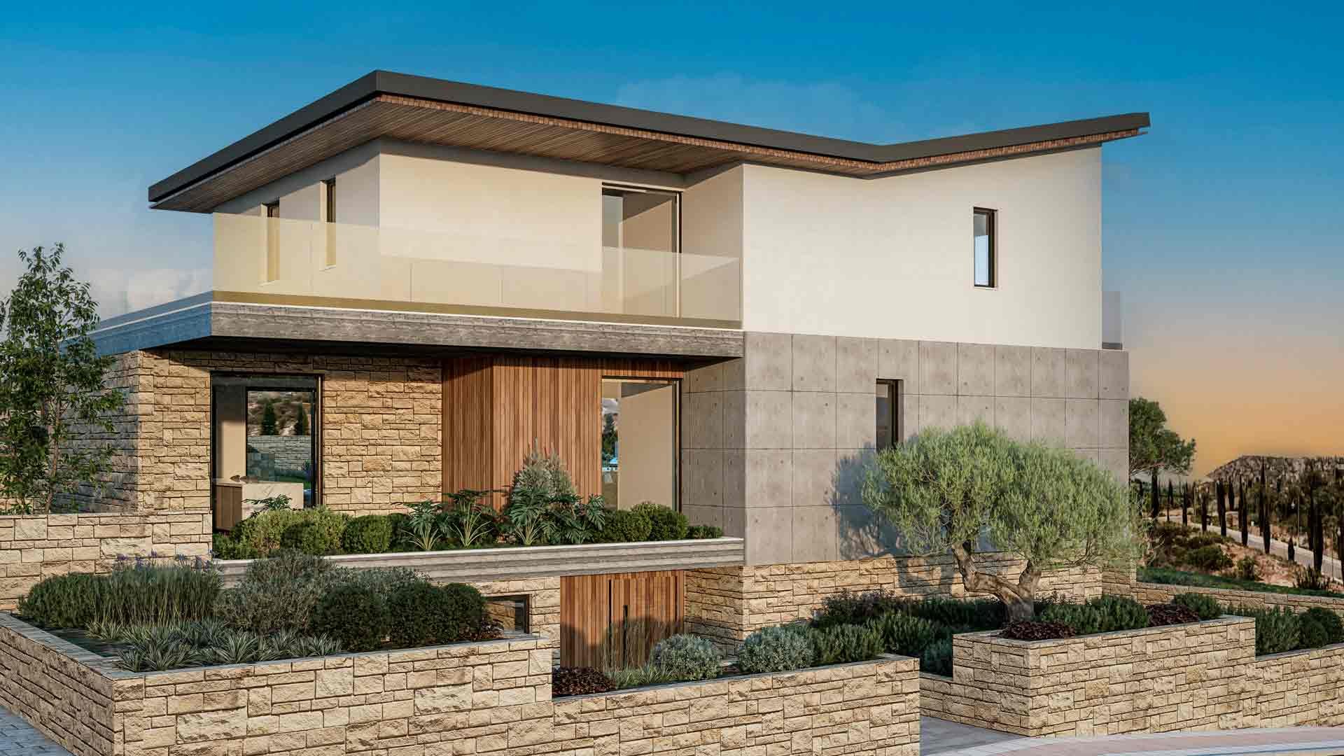 Вилла с 4 спальнями в Aphrodite Hills, Куклия, Пафос, Кипр № 56341