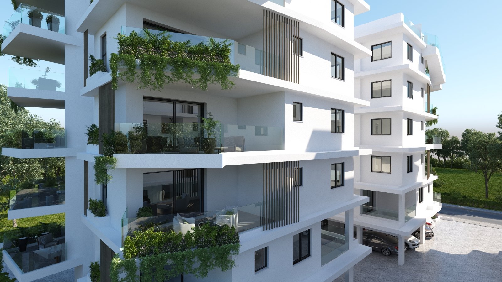 2 dormitorios Apartamento en Larnaca, Larnaka, Chipre No. 23356