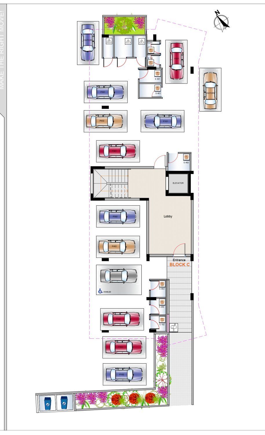 2 dormitorios Apartamento en Larnaca, Larnaka, Chipre No. 23356
