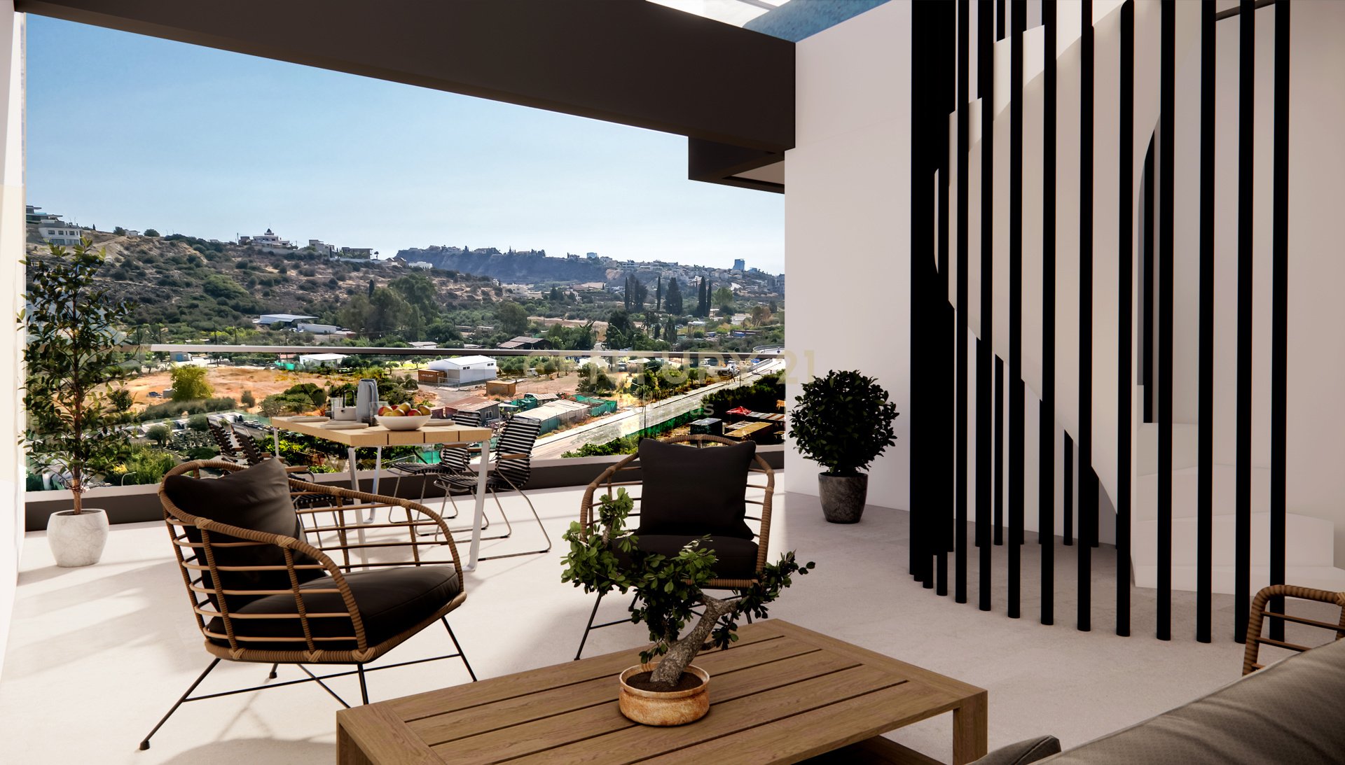 2 bedrooms Penthouse in Mersinies, Germasogeia, Limassol, Cyprus No. 53583