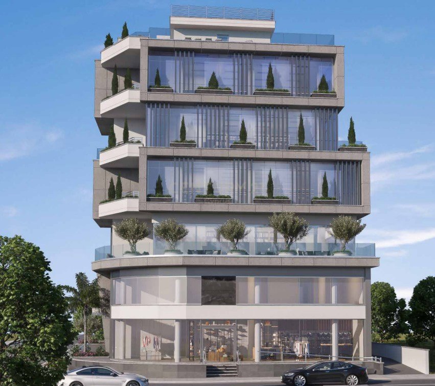 1302m2 Local comercial en Mesa Geitonia, Limassol, Chipre No. 53617