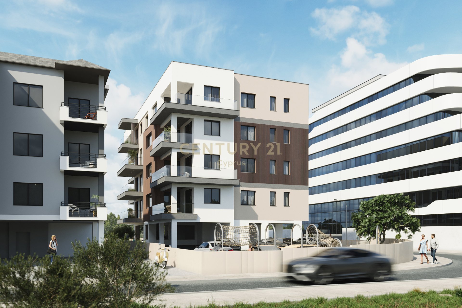 1 dormitorio Apartamento en Mesa Geitonia, Limassol, Chipre No. 54285