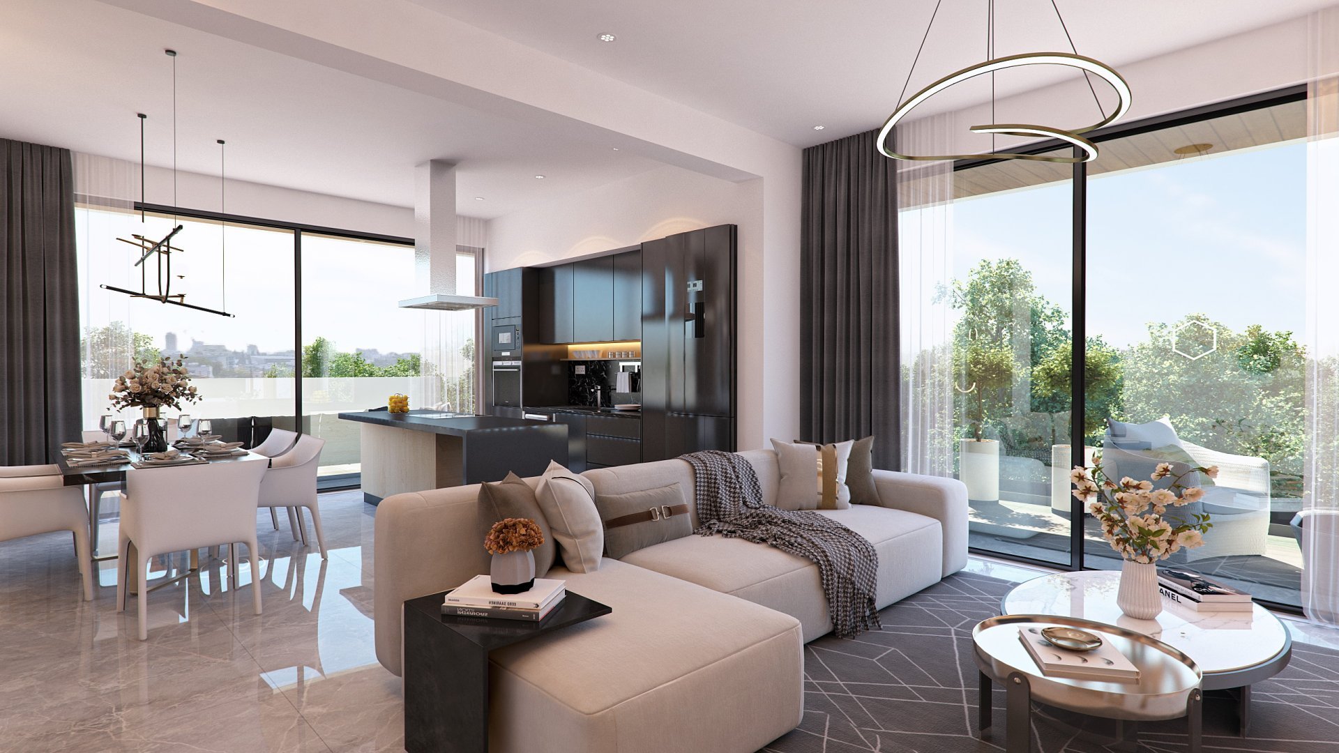 3 bedrooms Apartment in Larnaca, Larnaka, Cyprus No. 33517