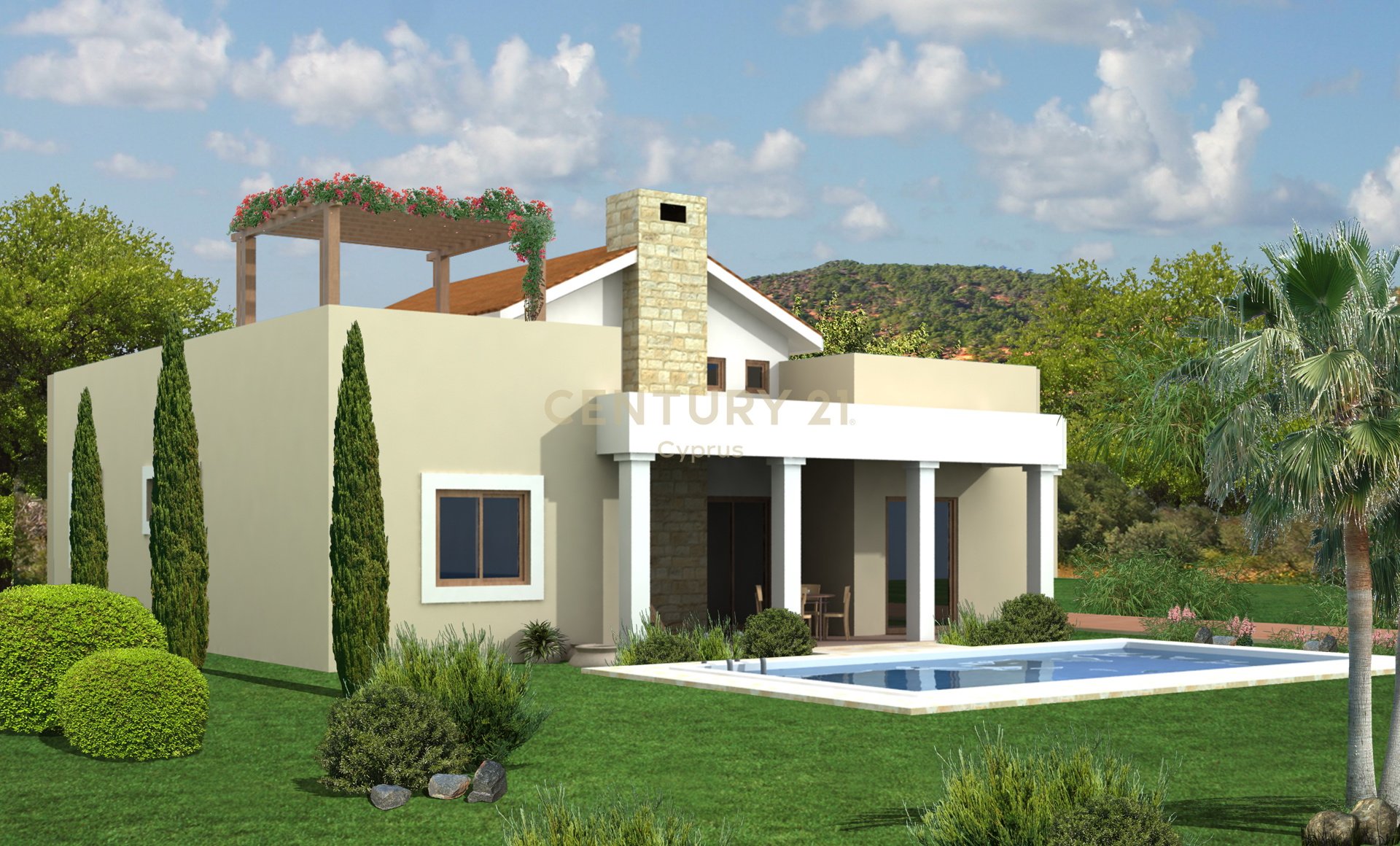 3 bedrooms Villa in Monagroulli, Limassol, Cyprus No. 53800
