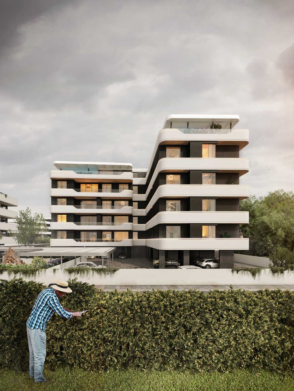 3 dormitorios Dúplex en Germasogeia, Limassol, Chipre No. 23746