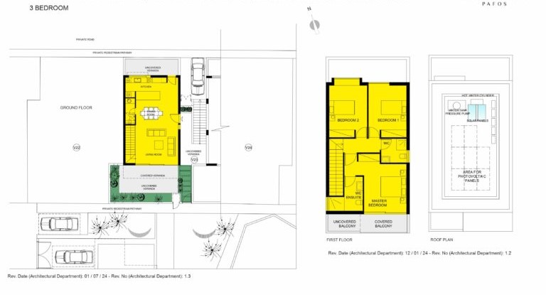 3 bedrooms Villa in Paphos, Cyprus No. 57483