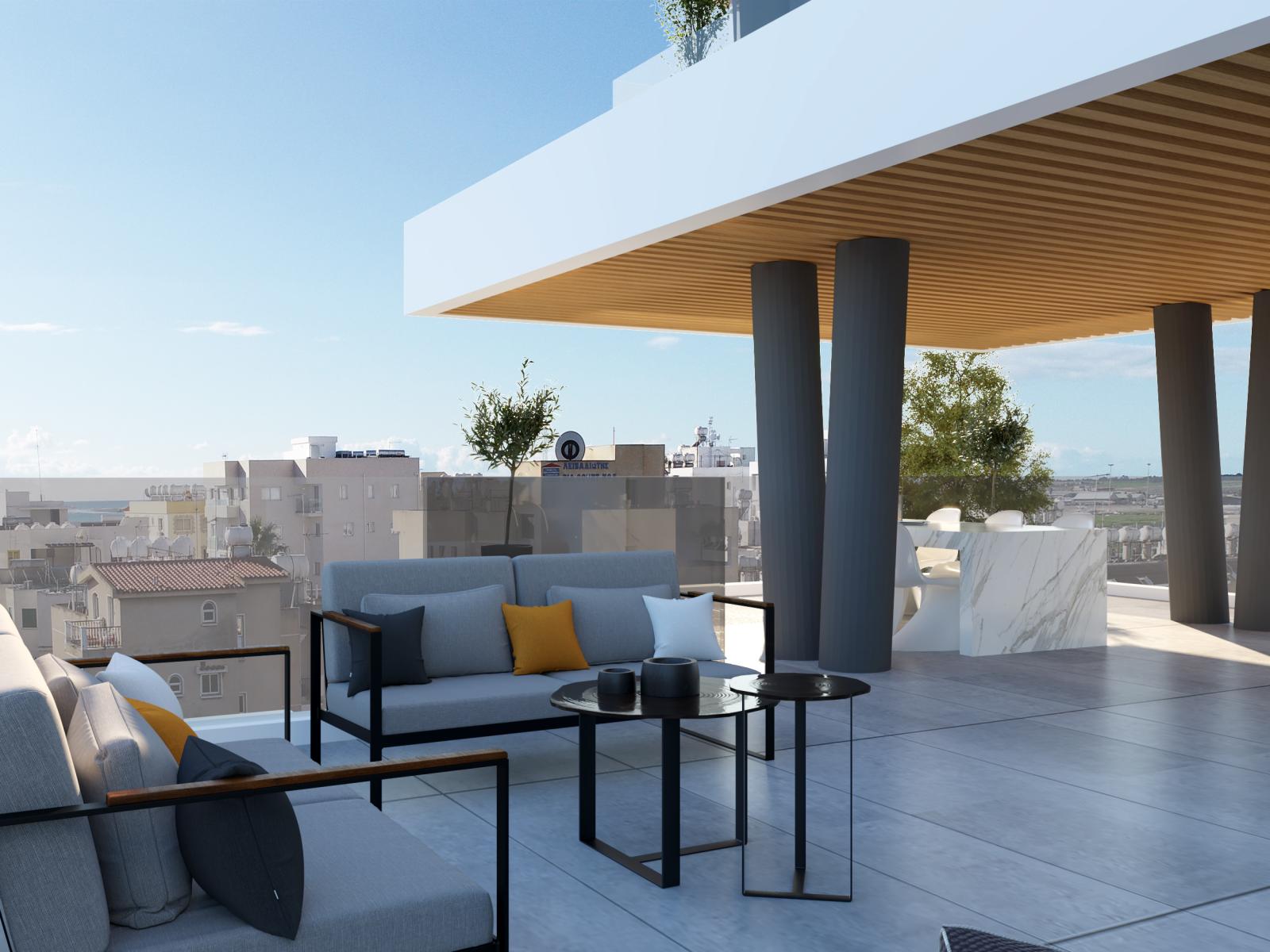 3 bedrooms Penthouse in Larnaca, Larnaka, Cyprus No. 33870