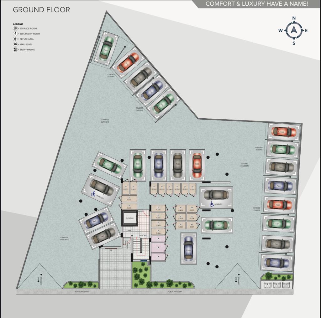 2 dormitorios Apartamento en Larnaca, Larnaka, Chipre No. 23308