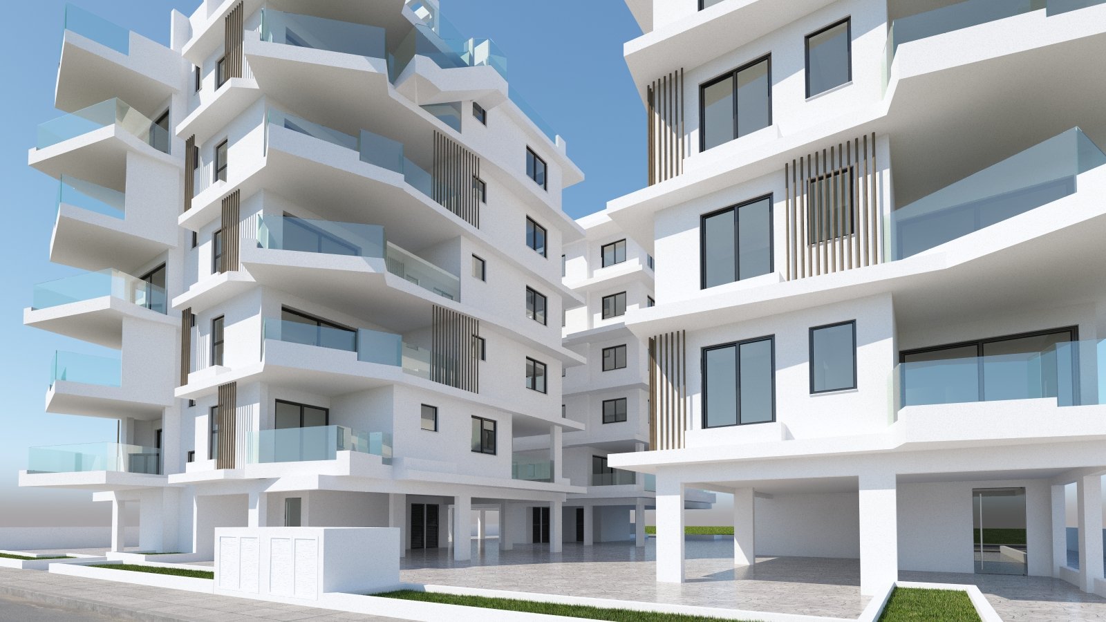 2 chambres Appartement à Larnaca, Larnaka, Chypre No. 23354