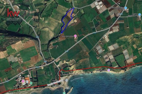 17726m2 Land in Alaminos, Larnaka, Cyprus No. 40215