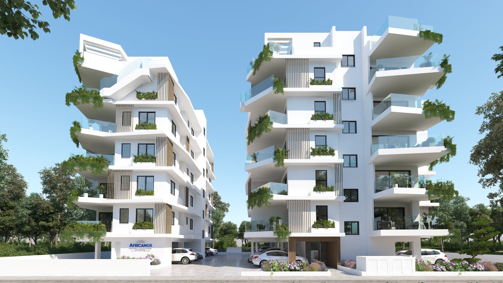 2 bedrooms Apartment in Larnaca, Larnaka, Cyprus No. 34040