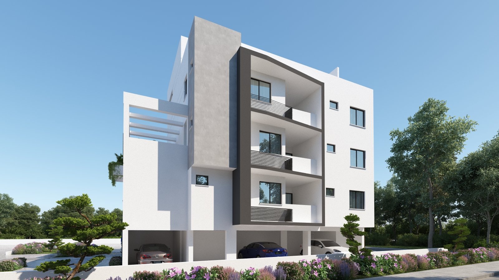2 bedrooms Apartment in Larnaca, Larnaka, Cyprus No. 34049