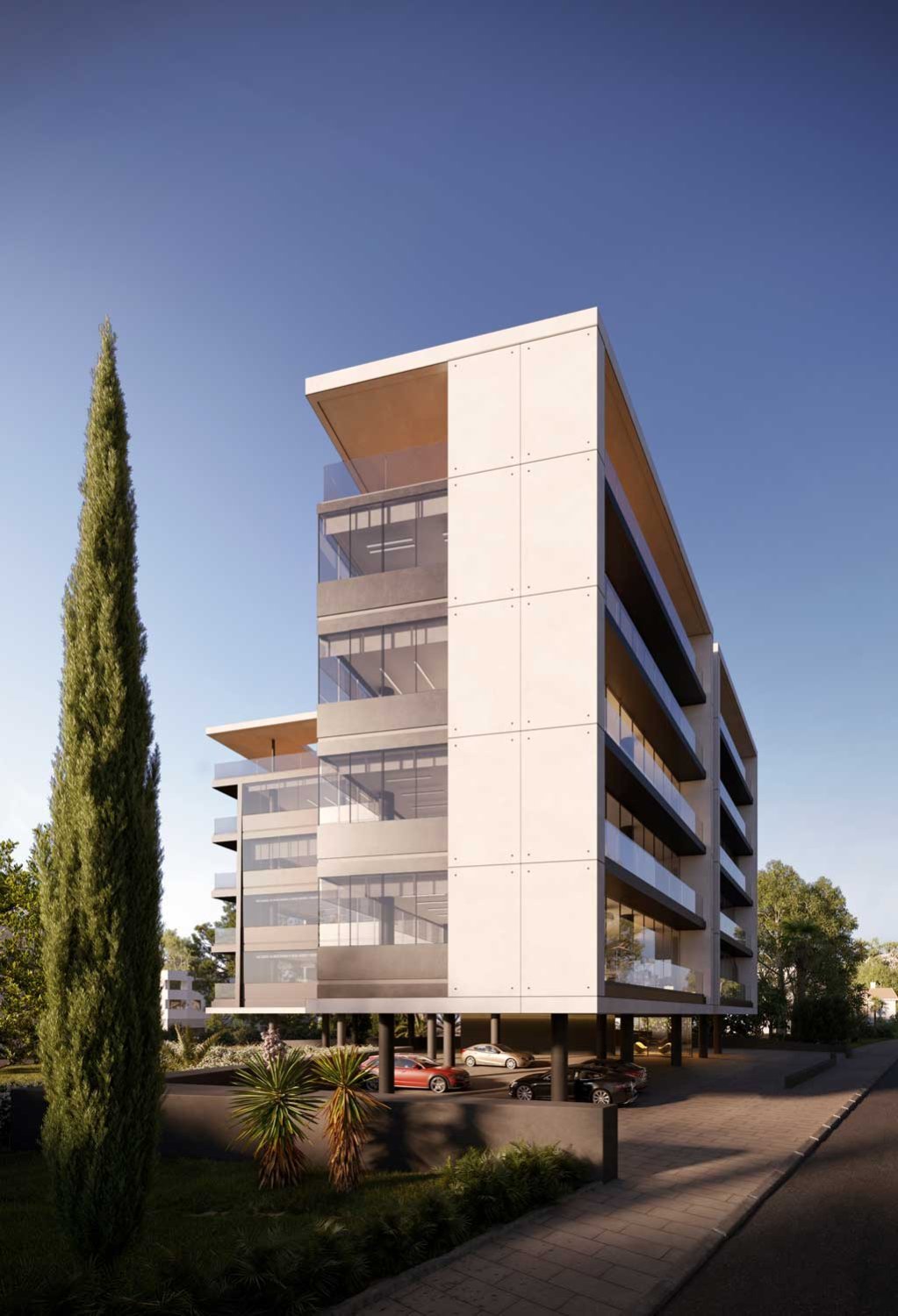 437.7m2 Oficina en Mesa Geitonia, Limassol, Chipre No. 23894