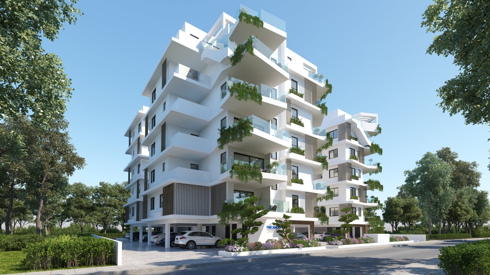 2 bedrooms Apartment in Larnaca, Larnaka, Cyprus No. 34042