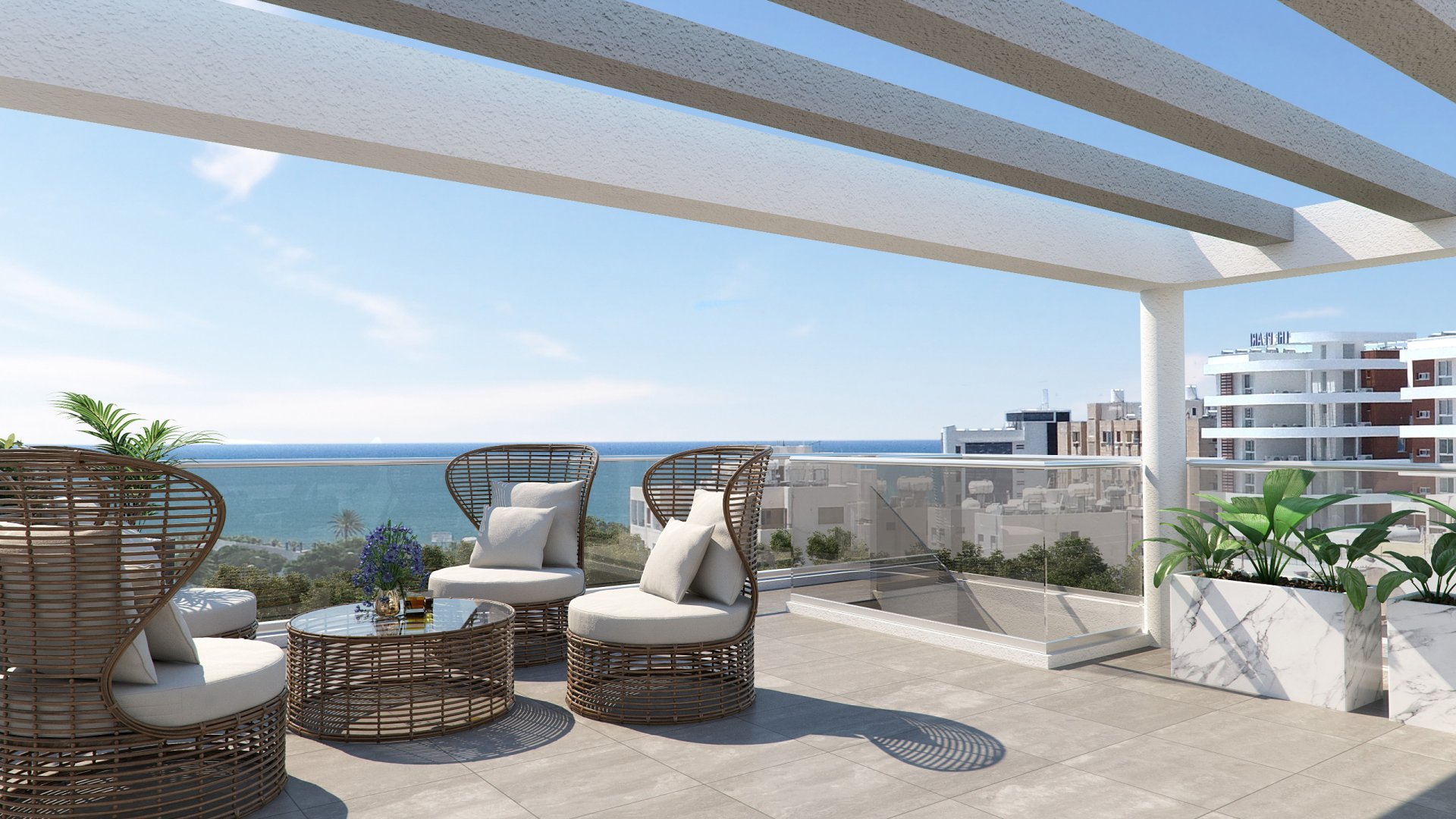 2 bedrooms Penthouse in Larnaca, Larnaka, Cyprus No. 33871