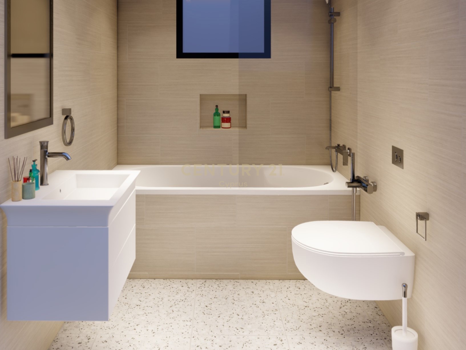 1 dormitorio Apartamento en Germasogeia, Limassol, Chipre No. 54132