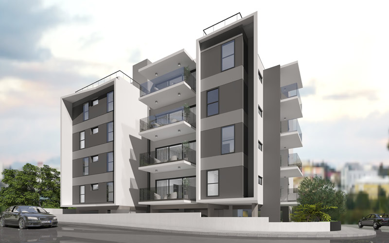 2 chambres Appartement à Nicosia, Chypre No. 23401