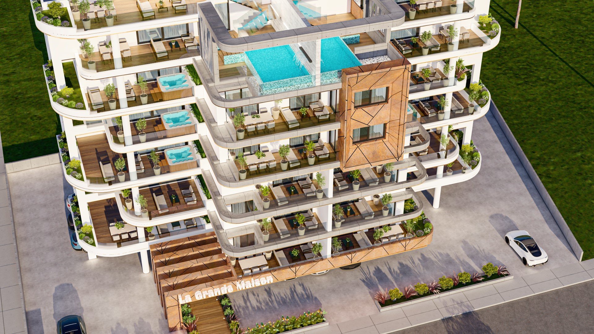 1 dormitorio Apartamento en Larnaca, Larnaka, Chipre No. 23290