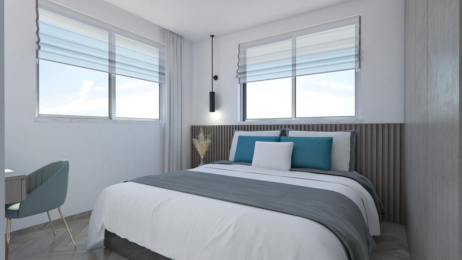 2 dormitorios Apartamento en Larnaca, Larnaka, Chipre No. 23300