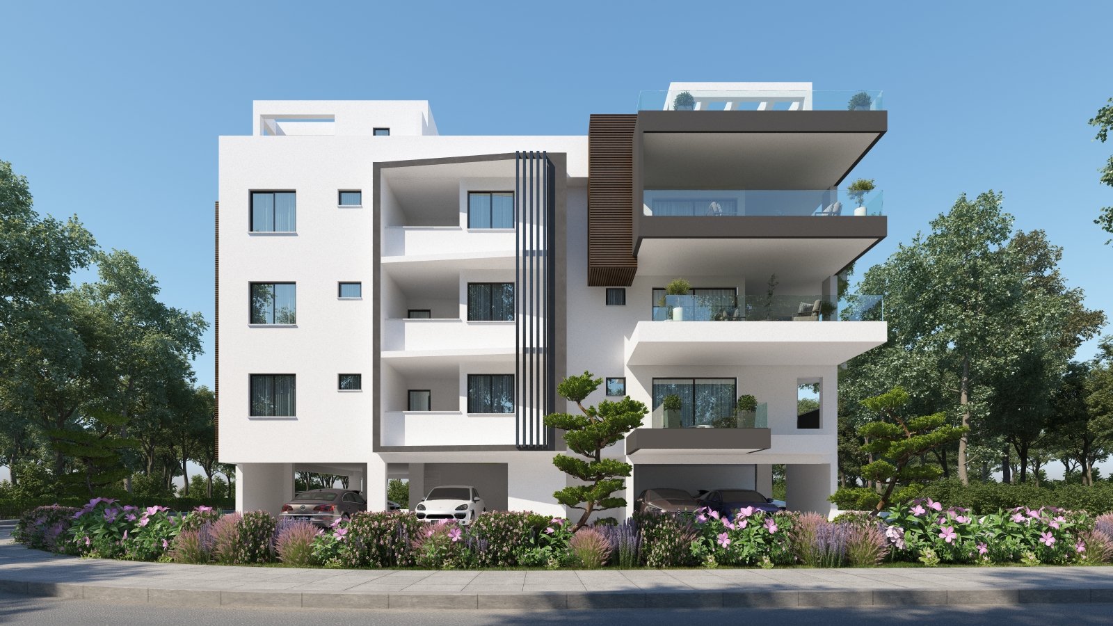 3 bedrooms Apartment in Larnaca, Larnaka, Cyprus No. 34045