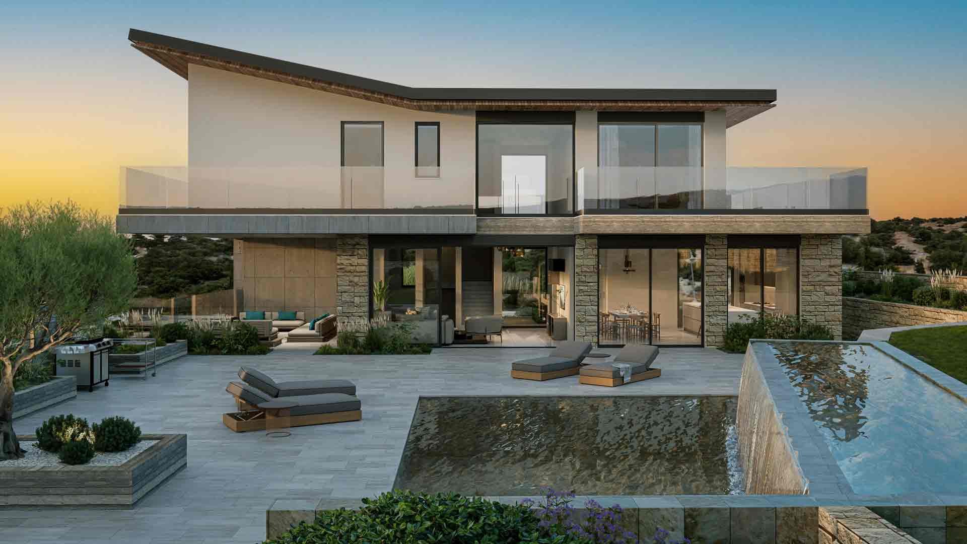 Вилла с 4 спальнями в Aphrodite Hills, Куклия, Пафос, Кипр № 56341