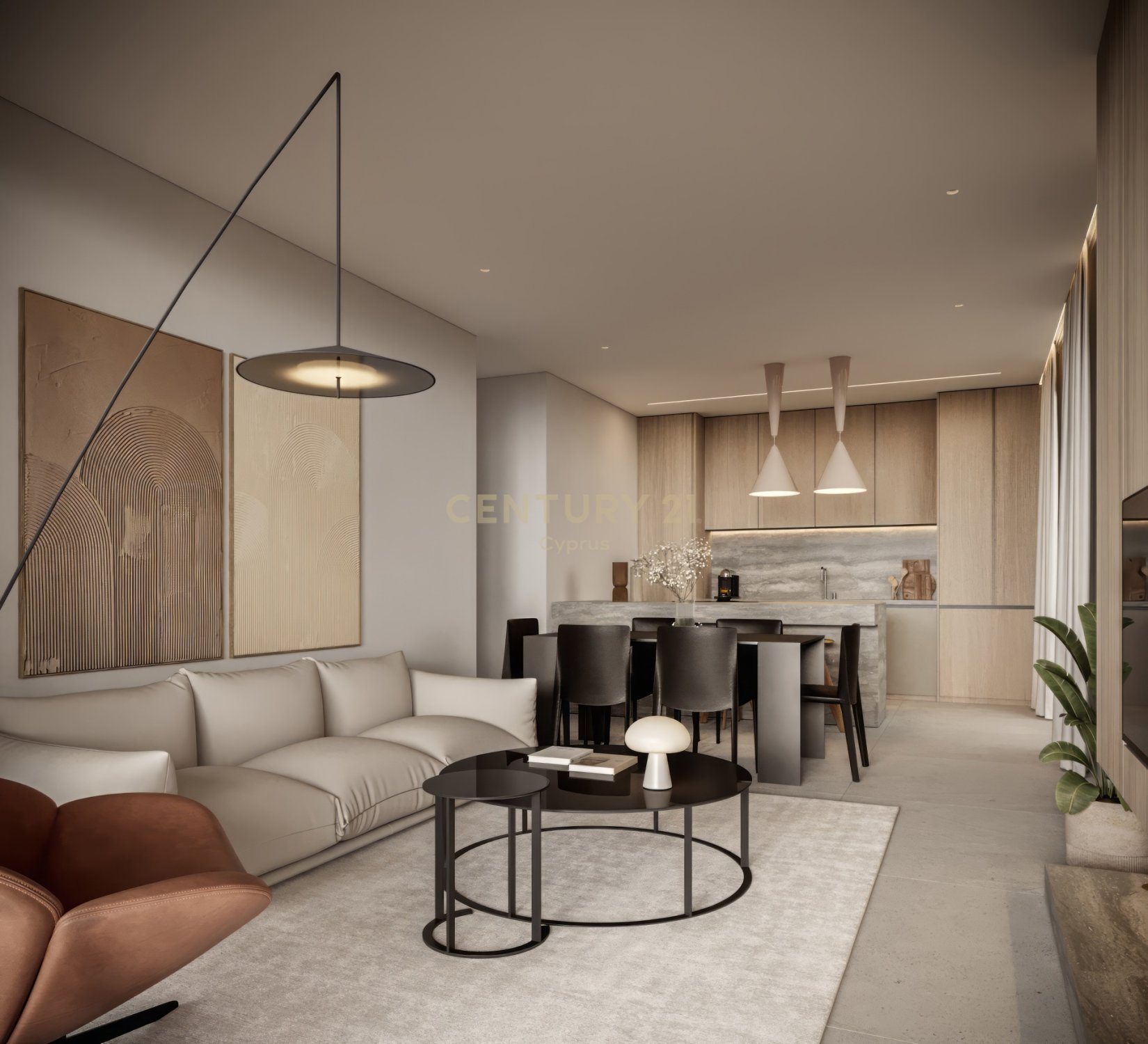 2 bedrooms Apartment in Aradippou, Larnaka, Cyprus No. 53500